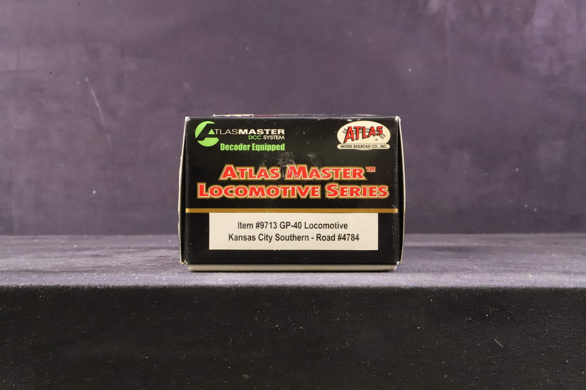 Atlas HO 9713 GP-40 No.4784 in Kansas City Southern Livery