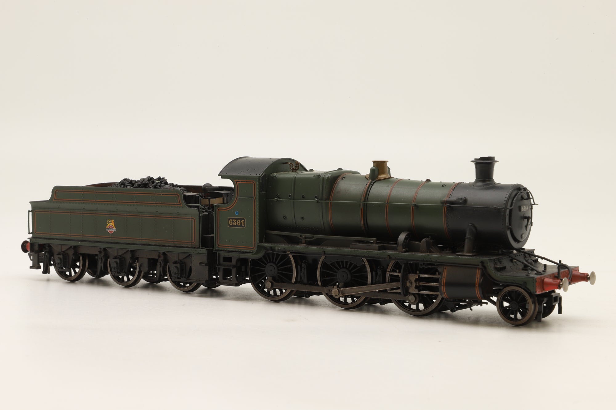 Dapol OO 4S-043-005 GWR 6300 2-6-0 Mogul '6364' Green E/C Weathered