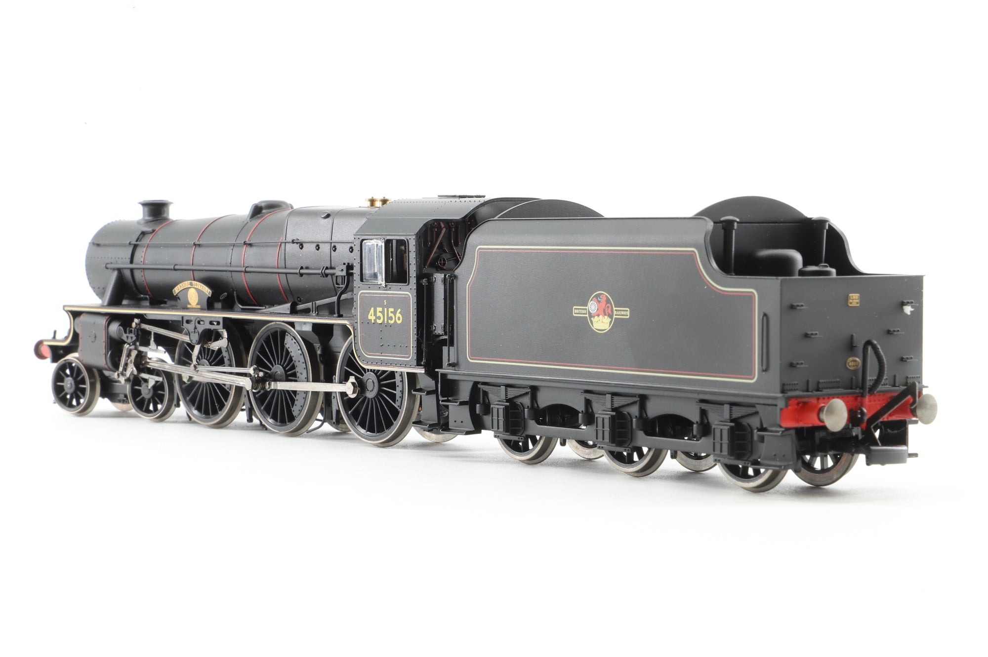 Hornby OO R2555 Class 5MT '45156' 'Ayrshire Yeomanry' BR Lined Black L/C