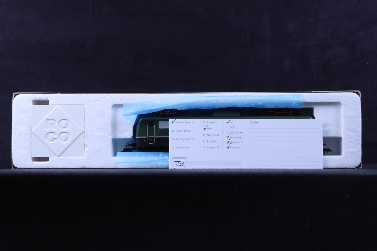 Roco HO 63639 Class BR 151 072 of the DB in Green &amp; Black