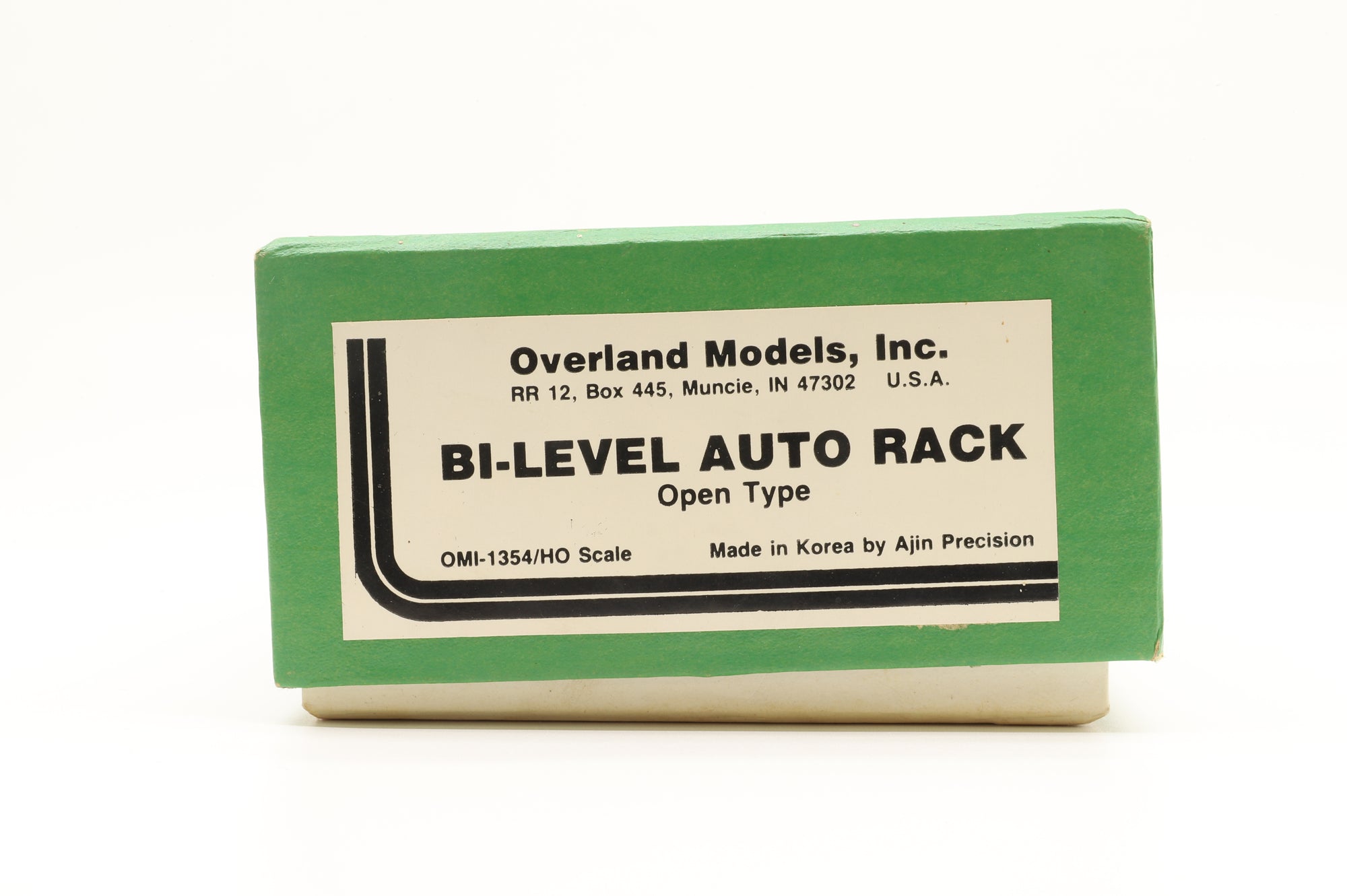 Overland Models Inc. HO Brass OMI-1354 Bi-Level Auto Rack Open Type Unpainted