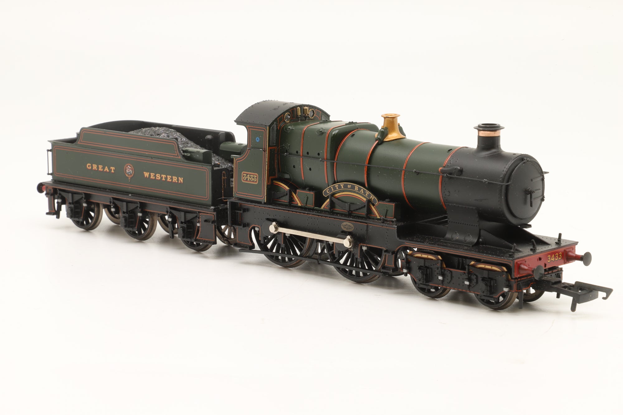 Bachmann OO 31-726 Cit Class 3433 'City of Bath' in GWR Lined Green w/ Garter Crest