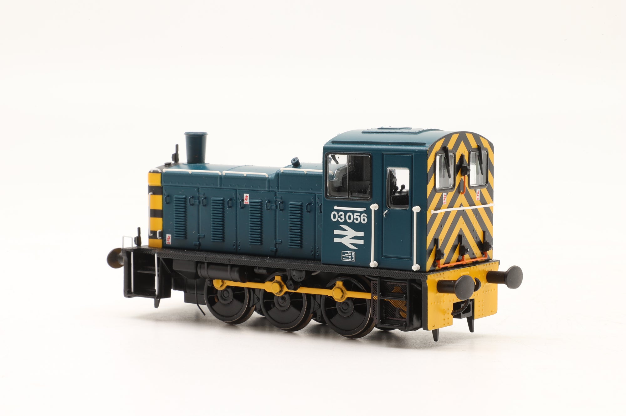 Bachmann OO 31-362B Class 03 03056 in BR Blue w/ Wasp Stripes