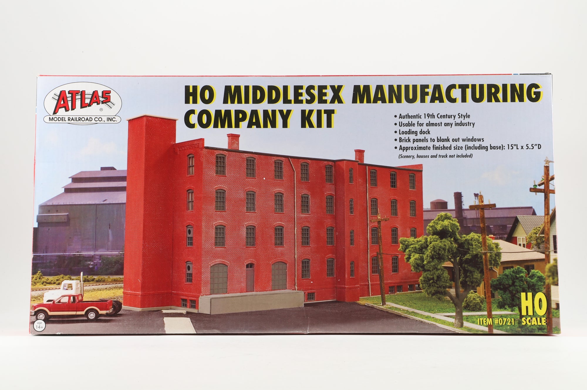 Atlas HO #0721 Middlesex Manufacturing Company Kit