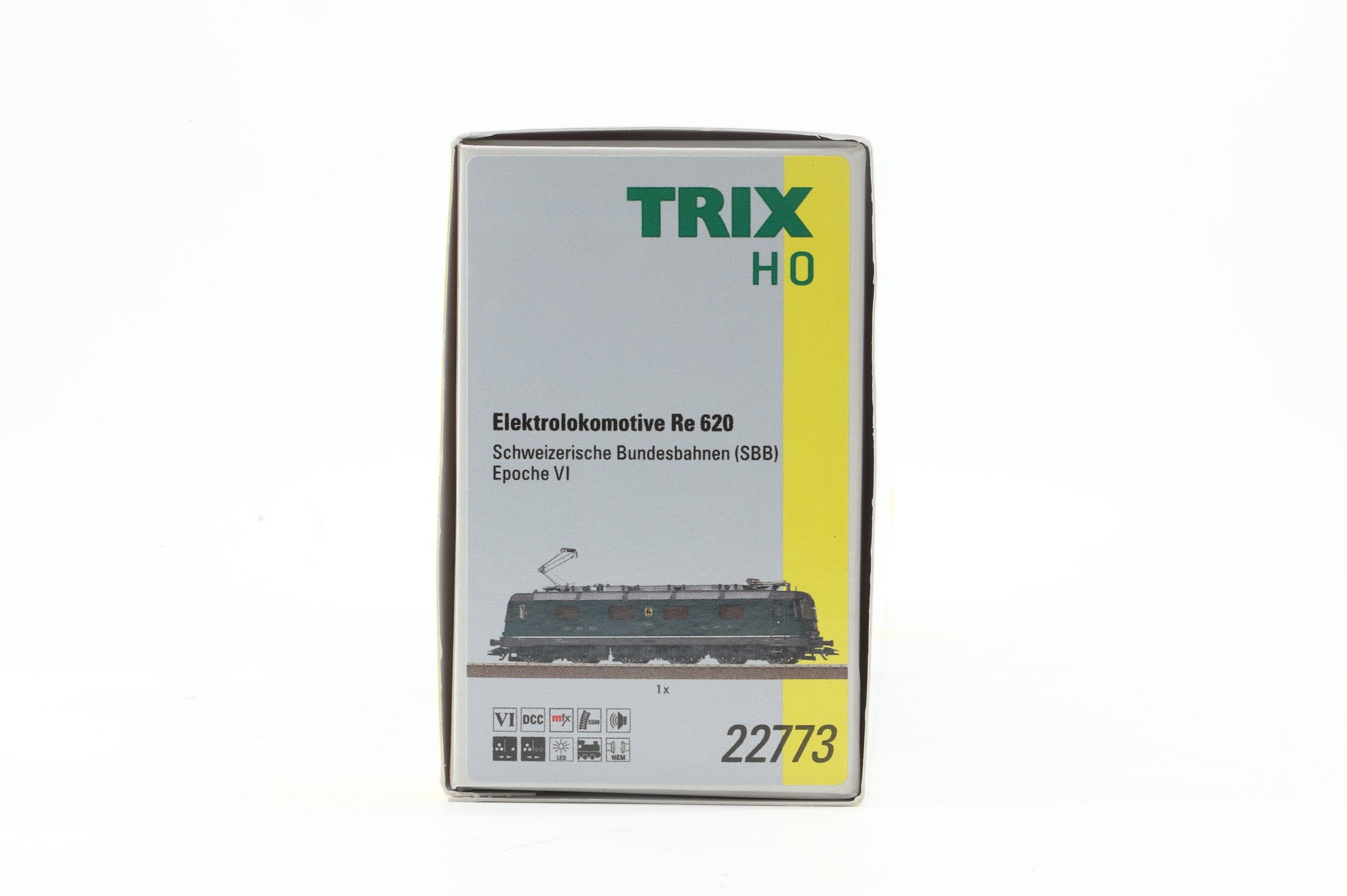Trix HO 22773 Re 620 11663 in SBB Green - DCC Sound
