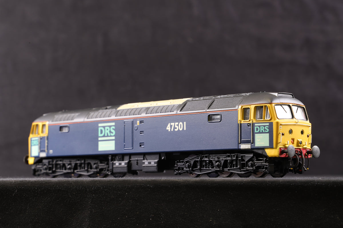 Bachmann OO Class 47 &#39;47501&#39; DRS Livery Repainted