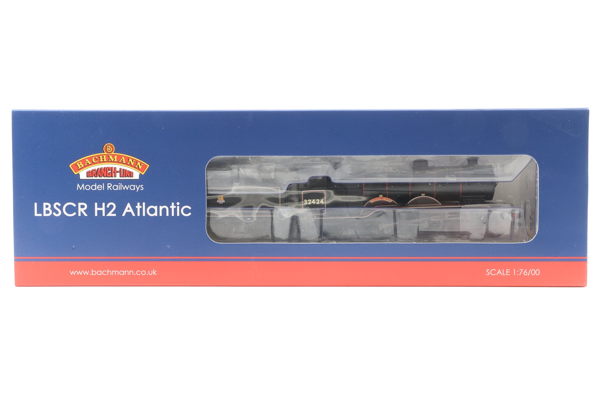 Bachmann OO 31-921 H2 Class '32424' 'Beachy Head' BR Lined Black E/C