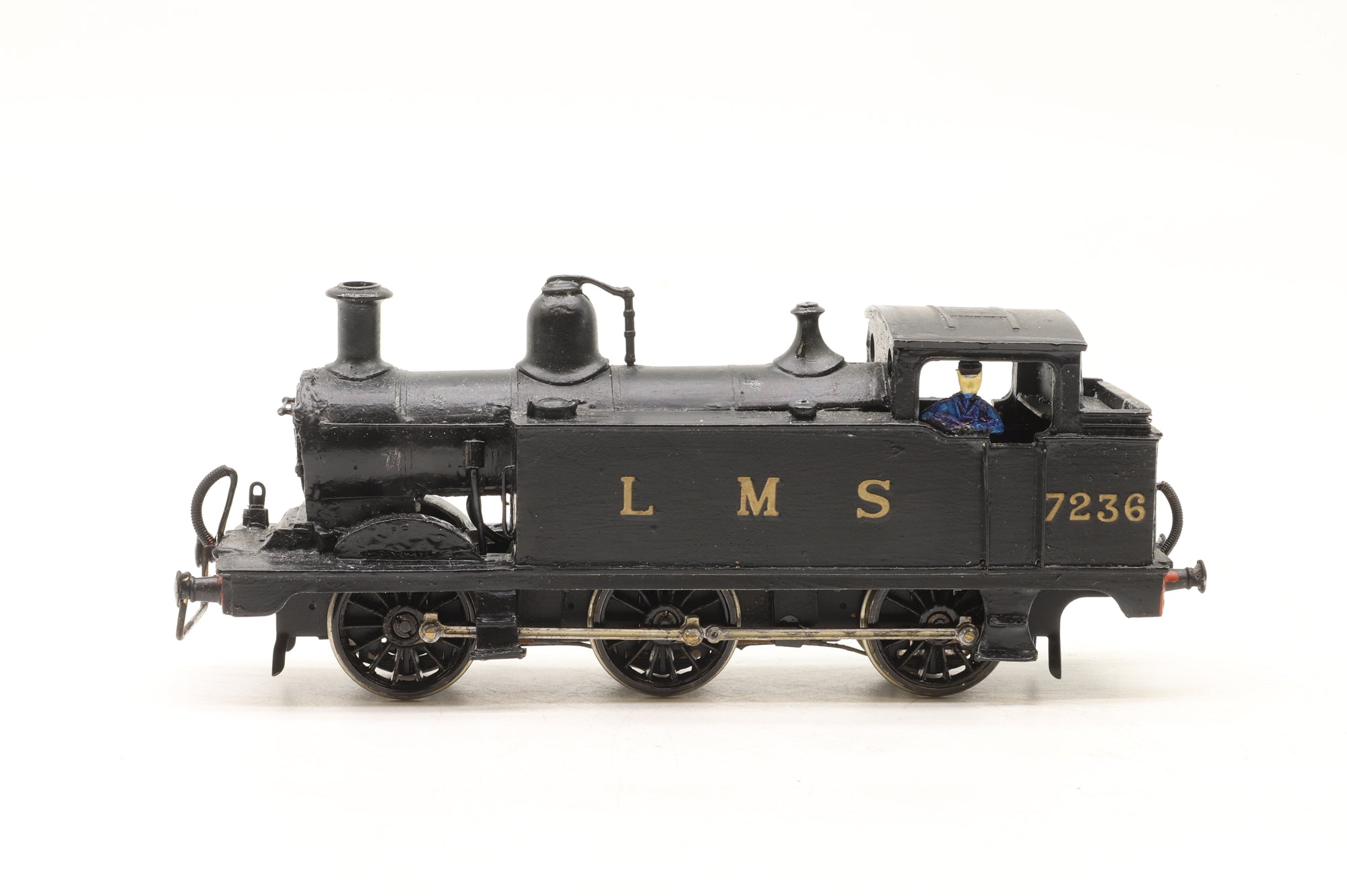 WORKSHOP White Metal Body Kit OO Johnson 0-6-0 Tank '7236' Kit Built