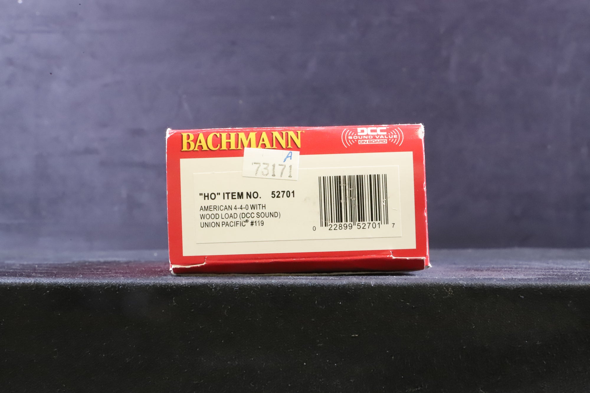 Bachmann HO 52701 4-4-0 '119' Steam Locomotive Union Pacific DCC Sound