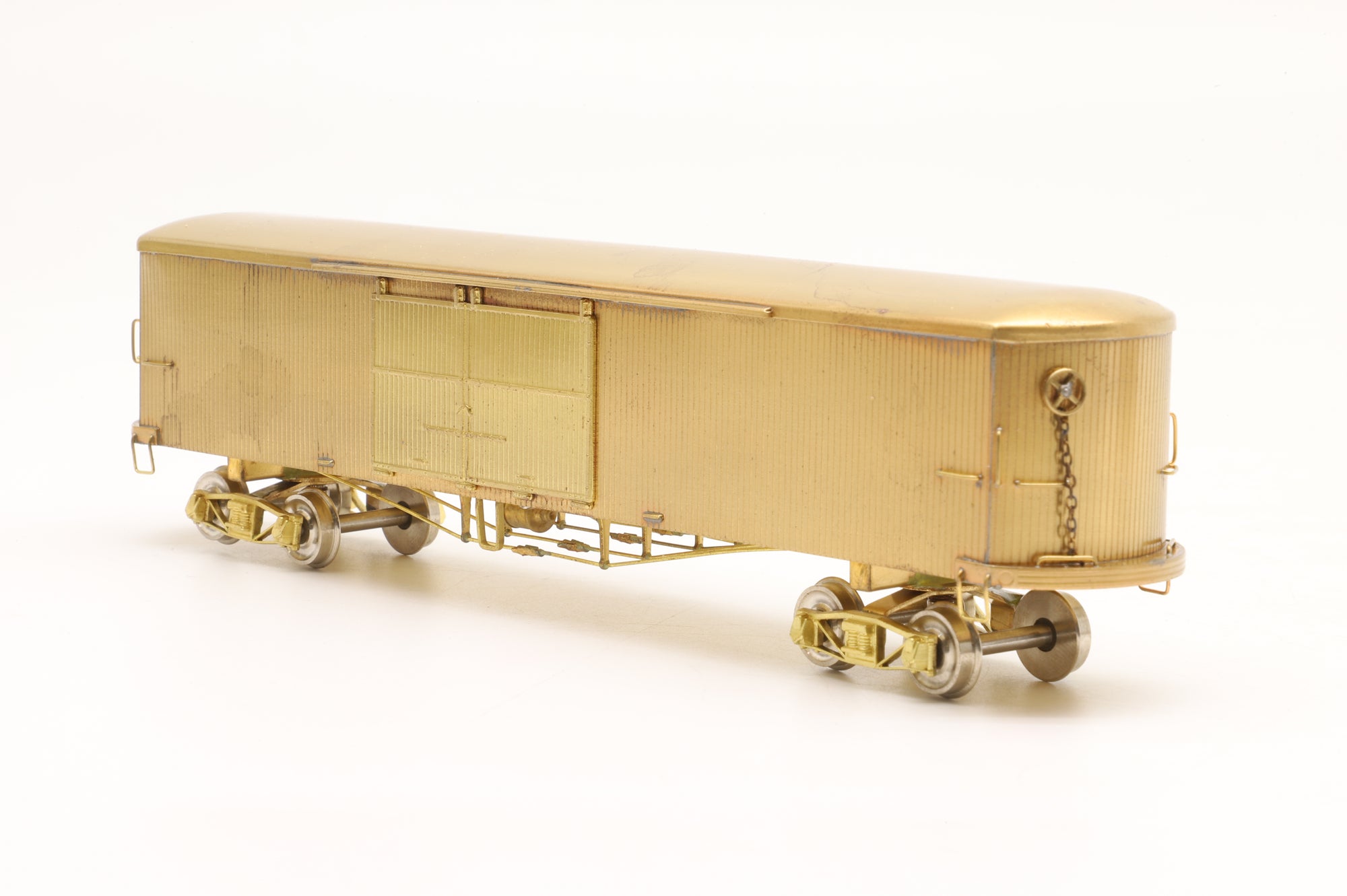 S. Soho & Co./Kumata HO Brass CERA Box Trailer – Unpainted