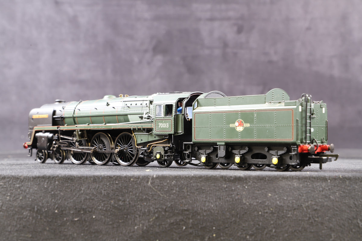 Hornby OO BR 7MT Britannia 4-6-2 &#39;70013&#39; &#39;Oliver Cromwell&#39; BR Green, NRM Special Ed.