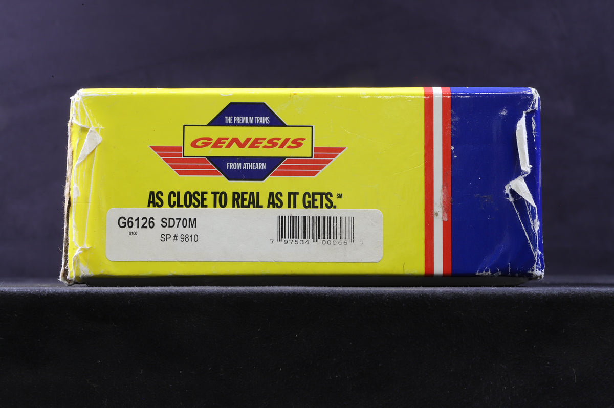 Genesis HO G6126 SD70M No.9810 in Southern Pacific Livery