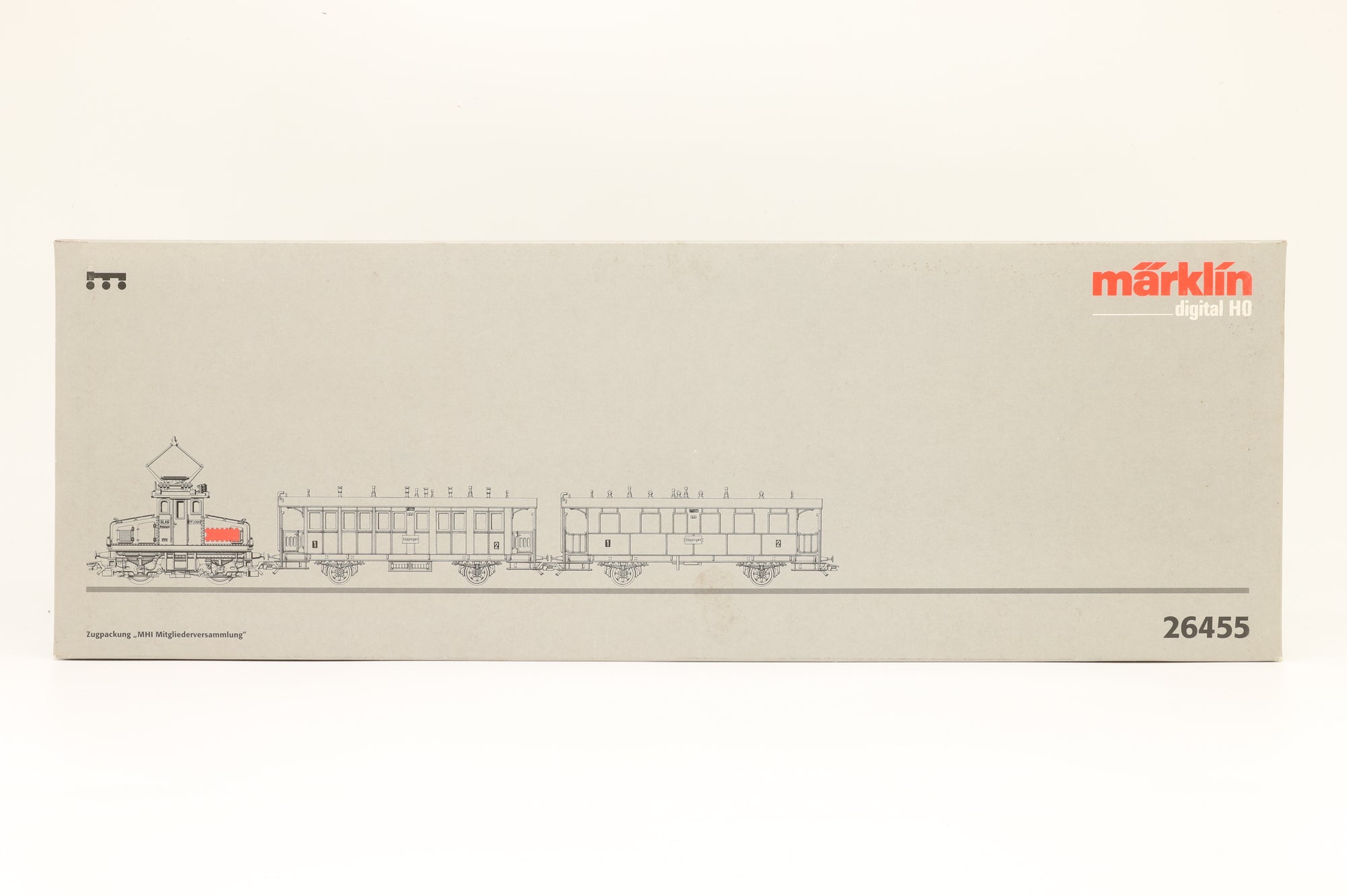 Marklin HO 26455 MHI Membership Meeting Train Set, 3-Rail, Digital Sound
