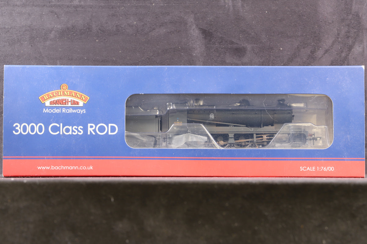 Bachmann OO 31-128 3000 Class ROD &#39;3036&#39; BR Black E/C, Weathered