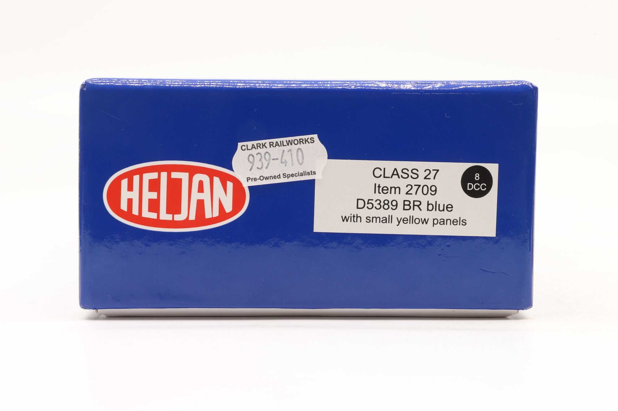 Heljan OO 2709 Class 27 'D5389' BR Blue Small Yellow Panels