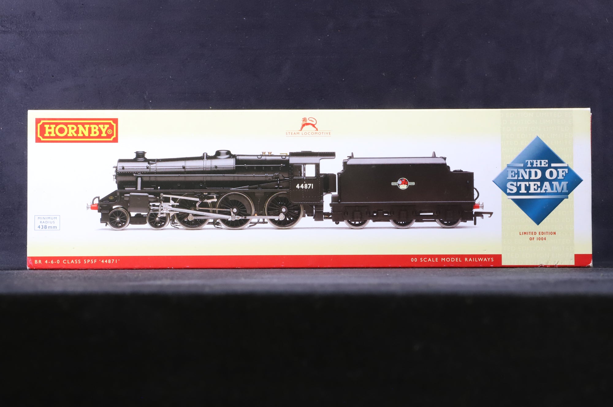 Hornby OO R2686B Class 5MT '44871' BR Black L/C Ltd Ed 17/ 1004 DCC Fitted