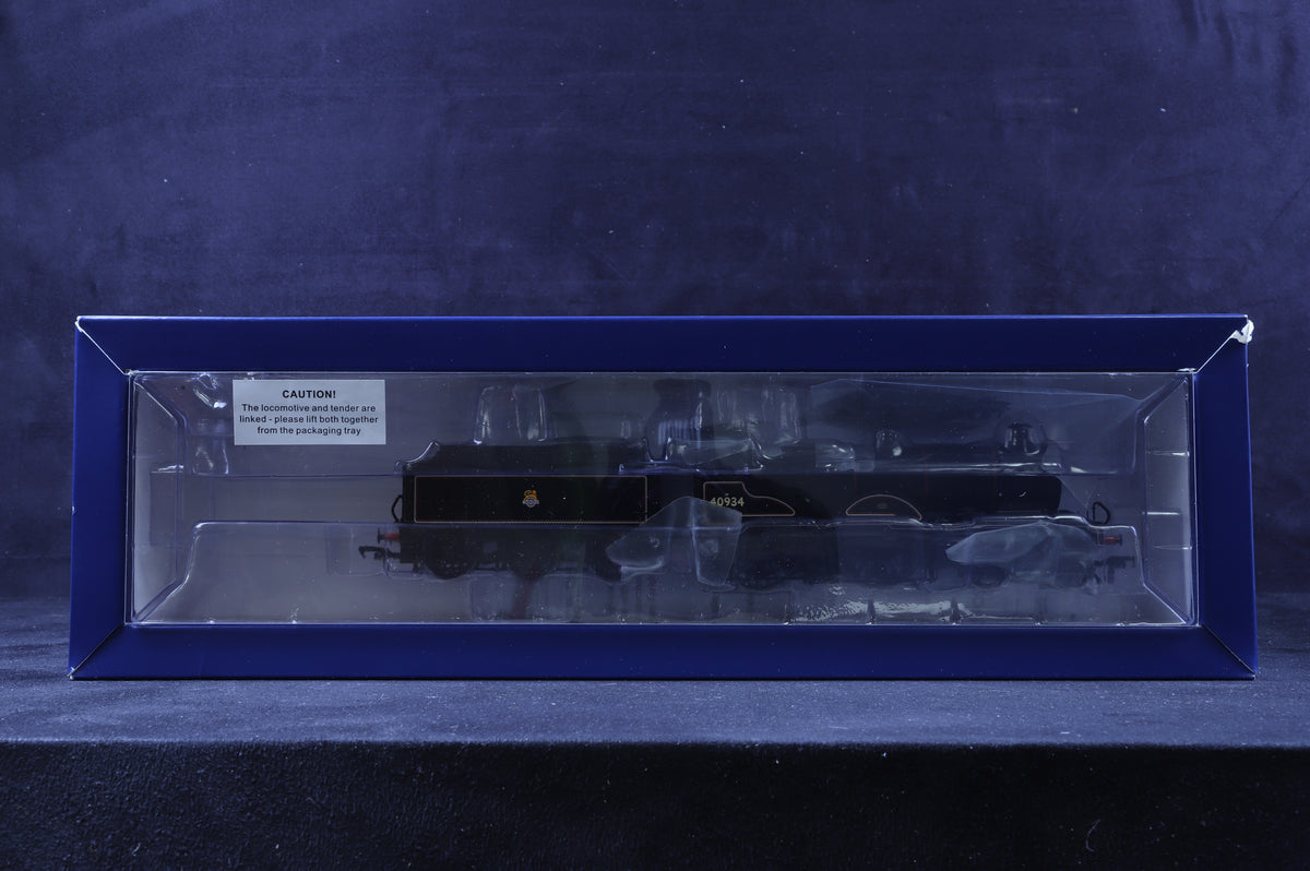 Bachmann OO 31-932DC Midland Compound 1000 Class 40934 in BR Lined Black with Early Crests