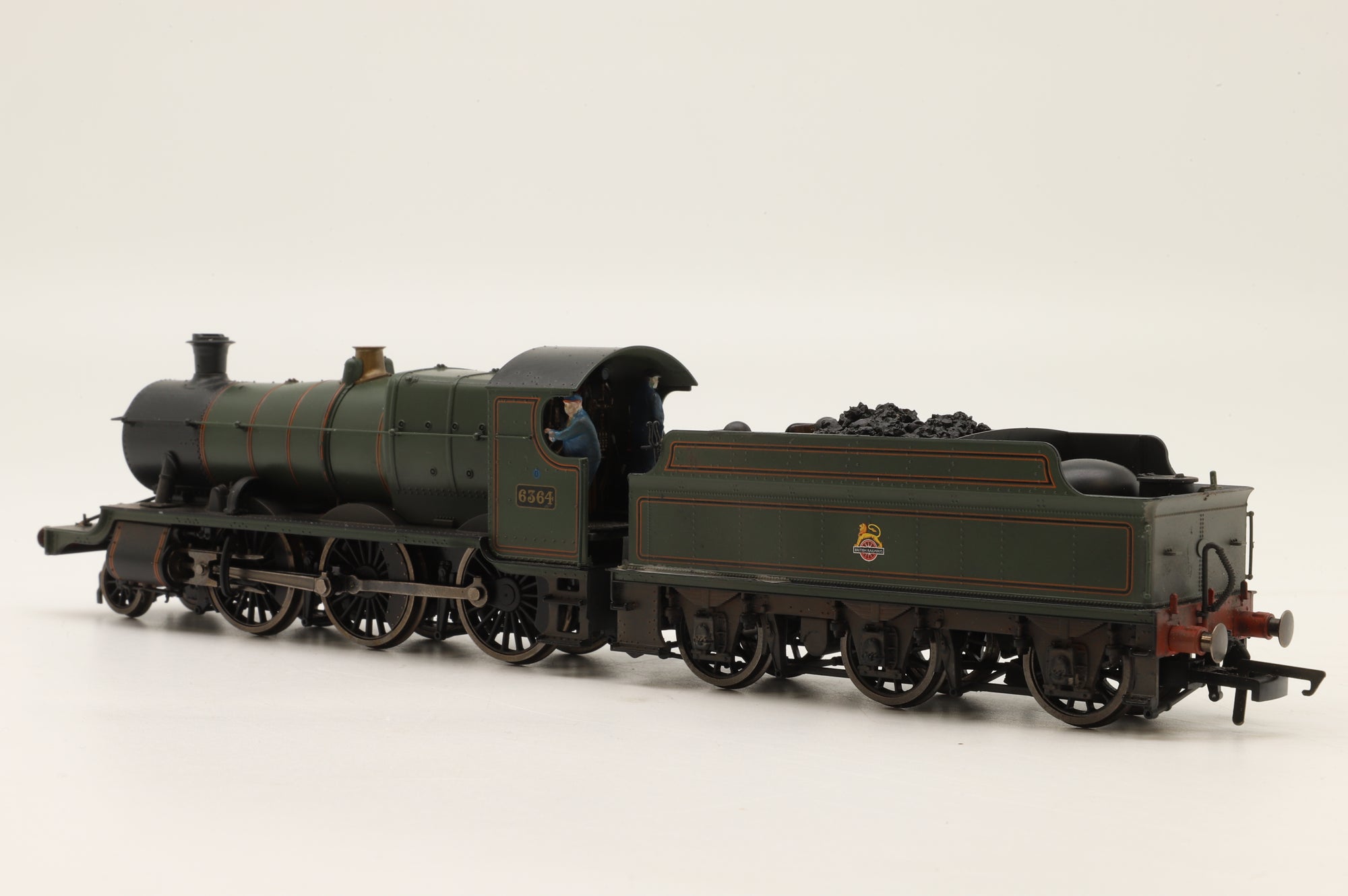 Dapol OO 4S-043-005 GWR 6300 2-6-0 Mogul '6364' Green E/C Weathered
