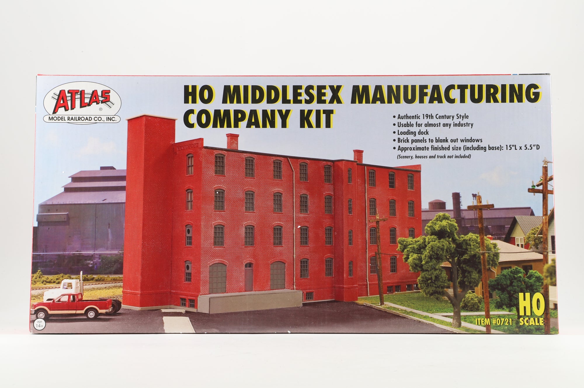 Atlas HO #0721 Middlesex Manufacturing Company Kit