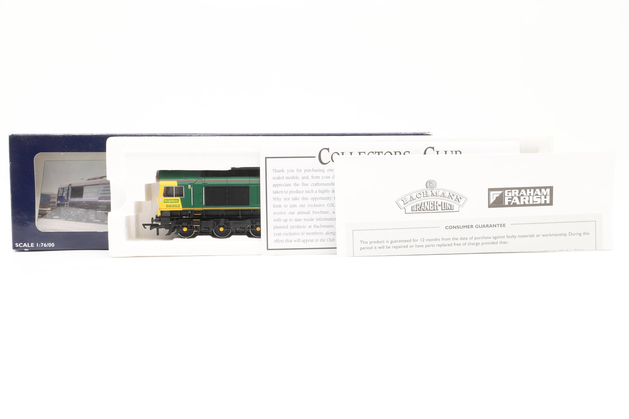 Bachmann OO 32-975 Class 66/9 Diesel Freightliner '66952' DCC Fitted