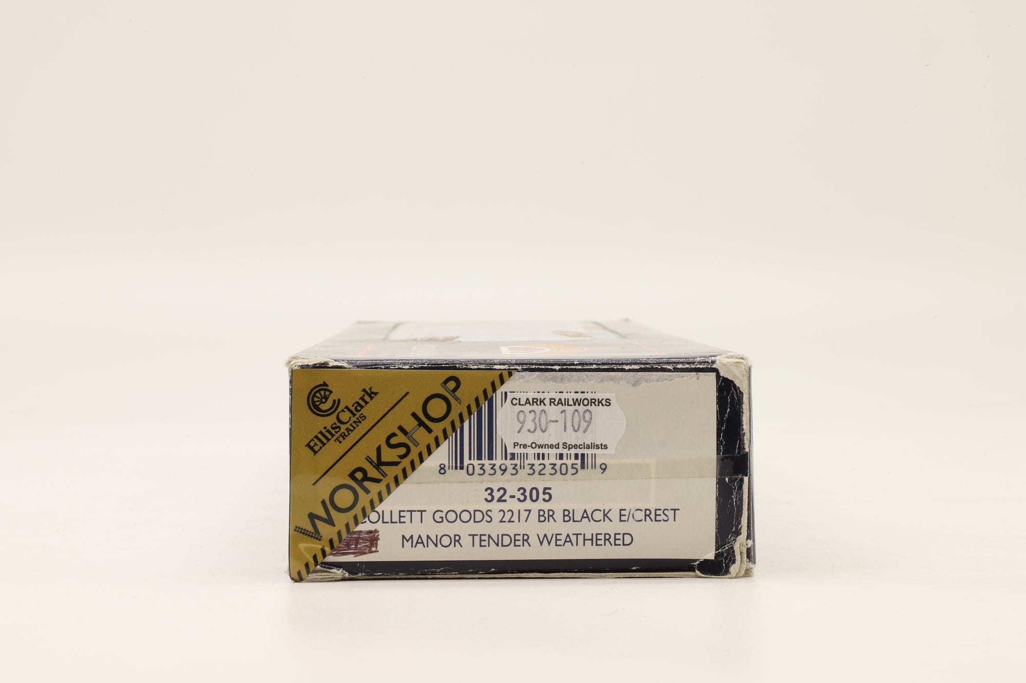 WORKSHOP Bachmann OO 32-305 Collett Goods '2217' BR Black E/C Manor Tender Weathered DCC Fitted Non Runner