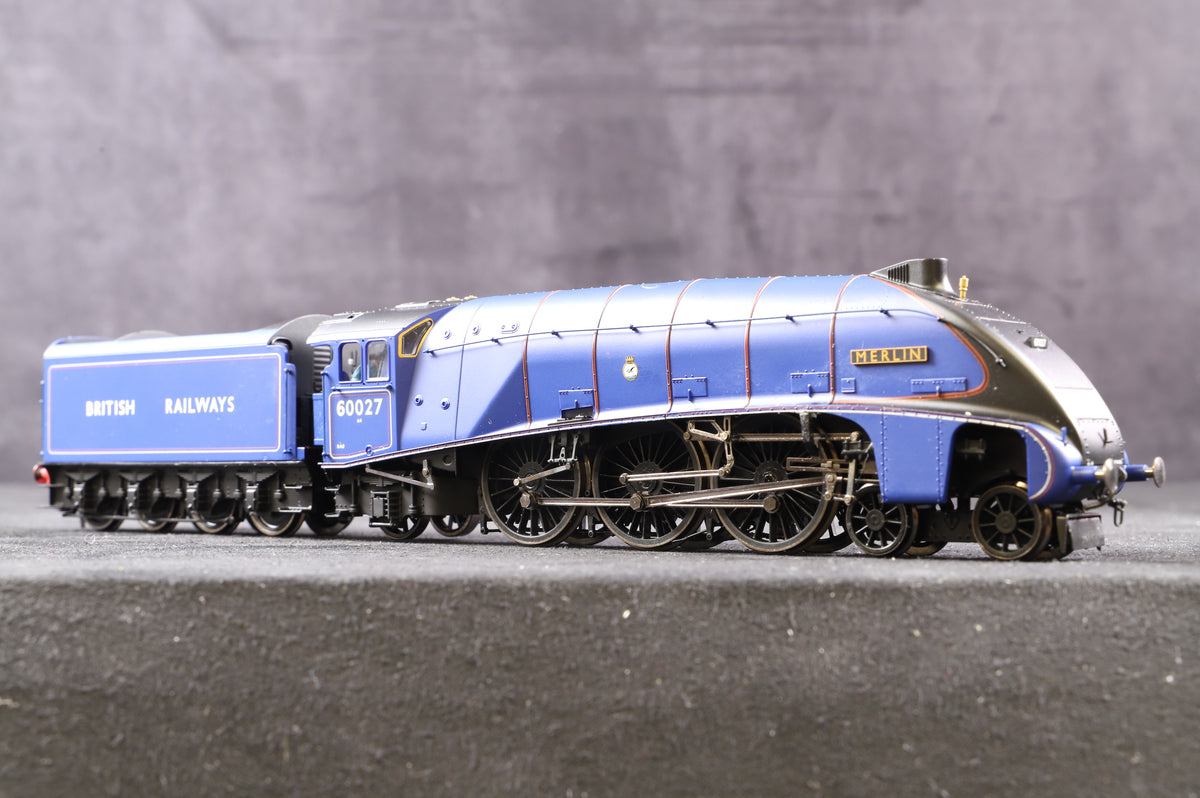 Hornby OO R2798 4-6-2 Class A4 &#39;60027&#39; &#39;Merlin&#39; BR Experimental Purple Ltd Ed 967/ 1000, DCC Fitted