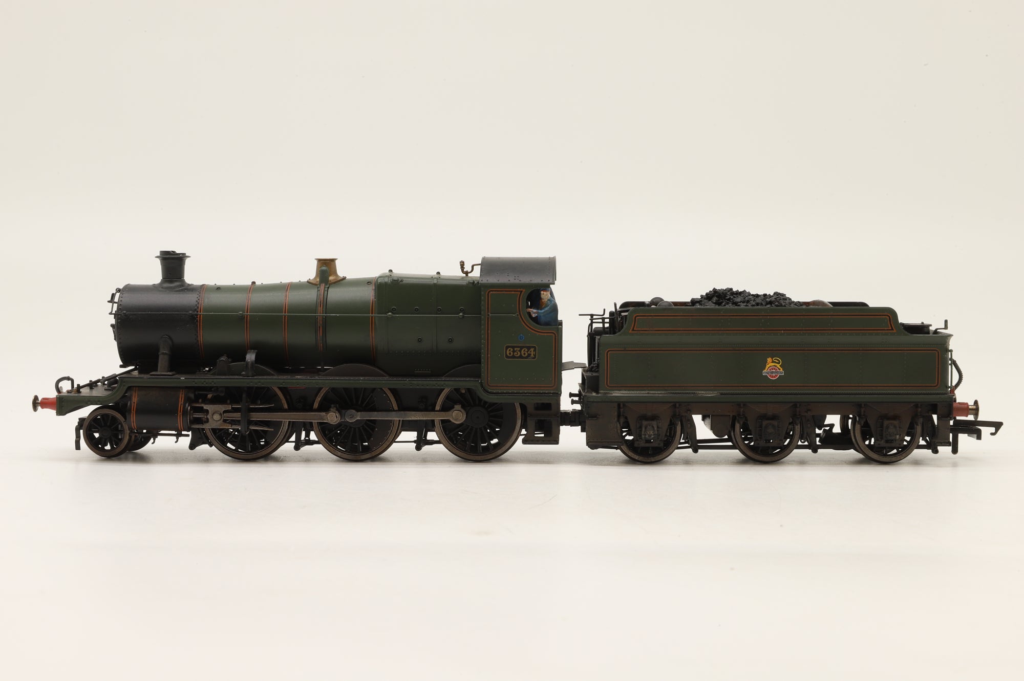 Dapol OO 4S-043-005 GWR 6300 2-6-0 Mogul '6364' Green E/C Weathered