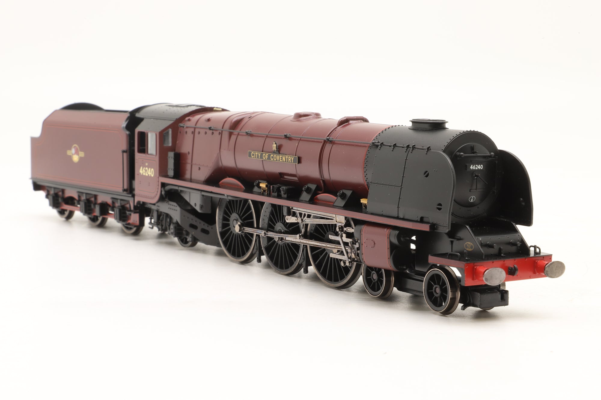 Hornby OO R2894XS Duchess Class '46240' 'City Of Coventry' BR Lined Maroon L/C DCC Sound