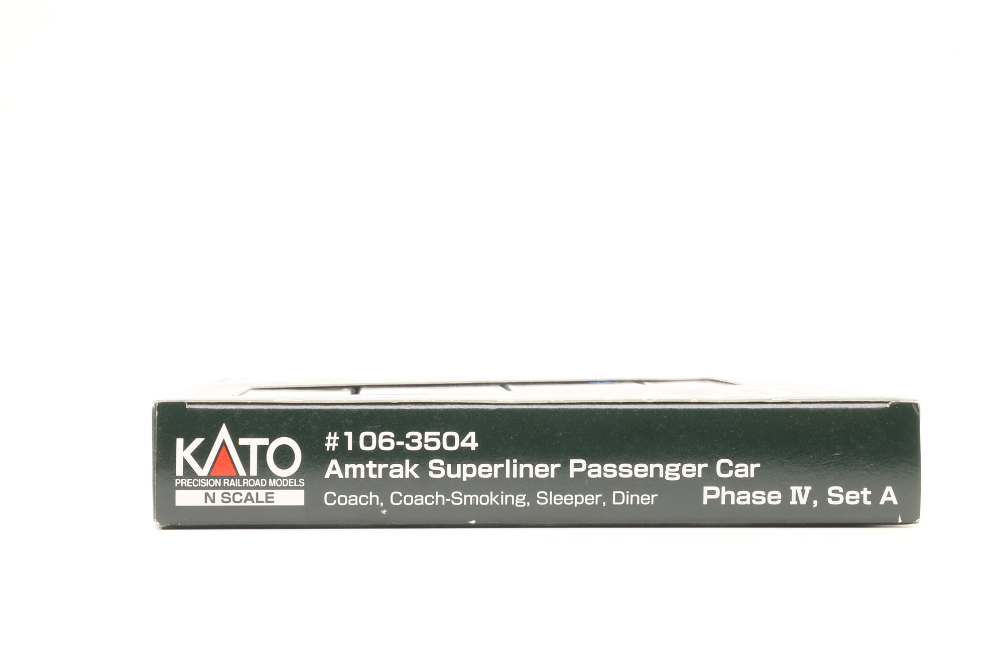Kato N 106-3504 4-Pack of Amtrak Super-Liner Passenger Cars