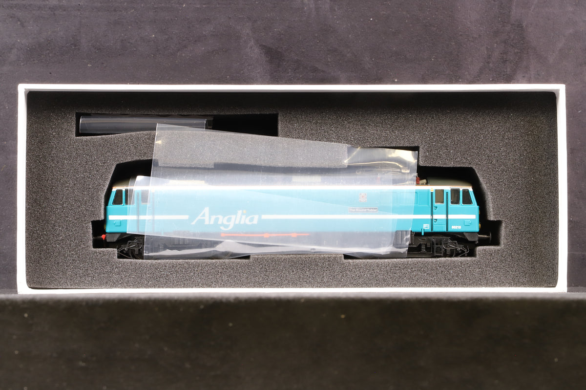 Heljan OO 8602 Class 86 &#39;86215&#39; &#39;The Round Tabler&#39; Anglia Livery