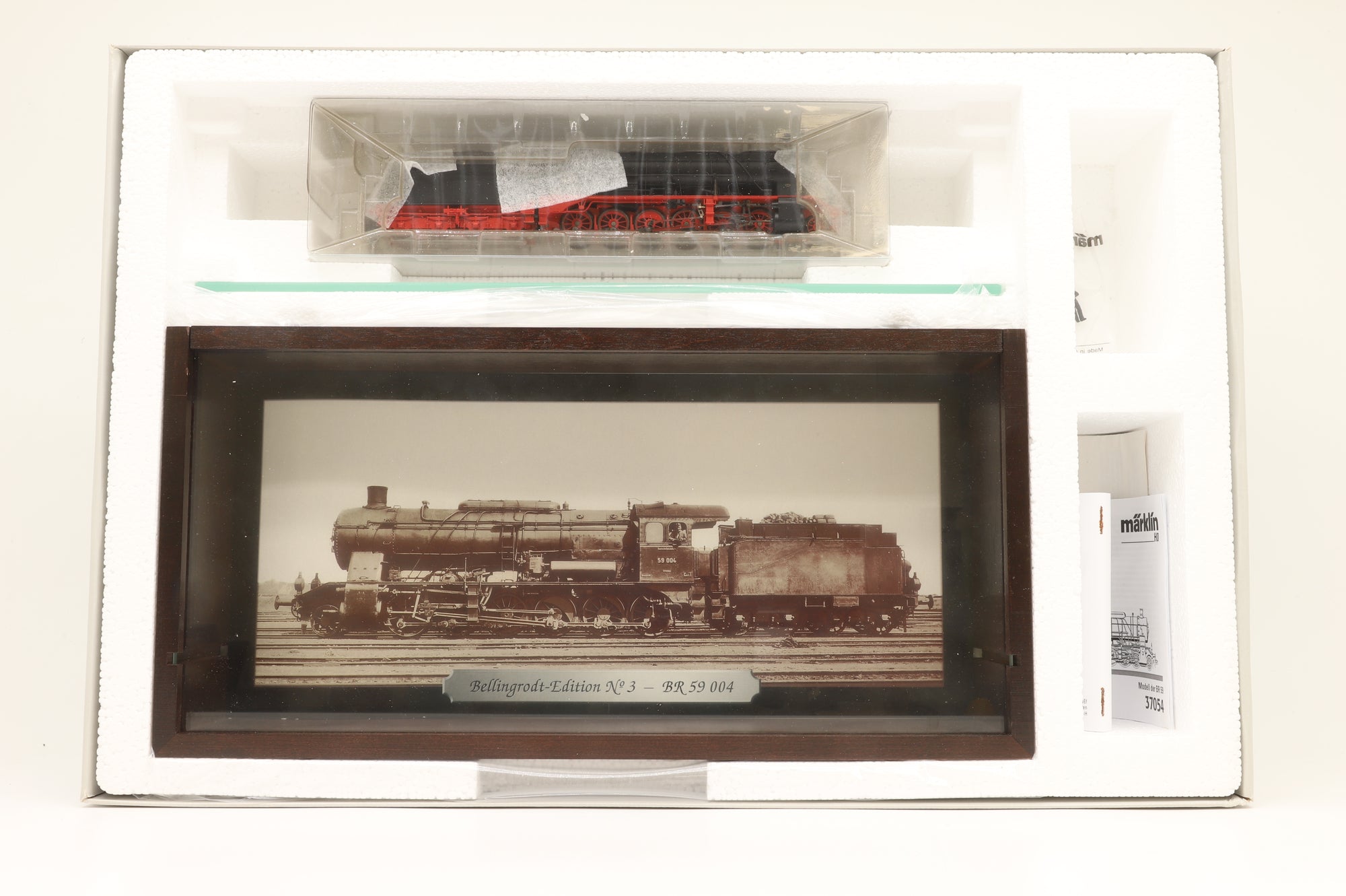 Marklin HO 37054 BR 59 Freight Steam Locomotive & Cabinet 3 Rail MFX Sound