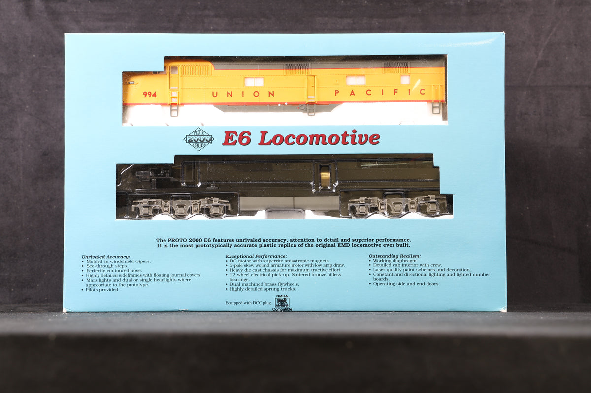 Proto 2000 HO 23239 UP &#39;994&#39; E6 Diesel Locomotive