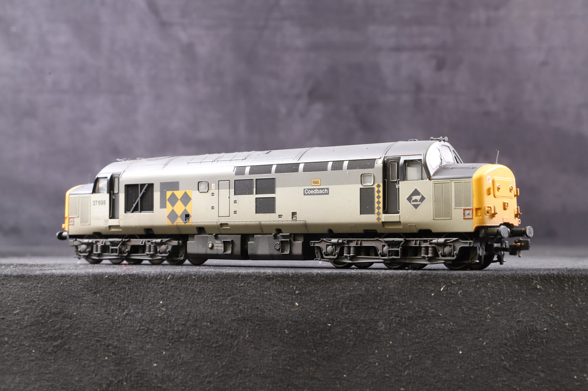 Bachmann OO 32-380DS Class 37/5 Diesel &#39;37698&#39; Railfreight Coal Sector, Renumbered &amp; Weathered