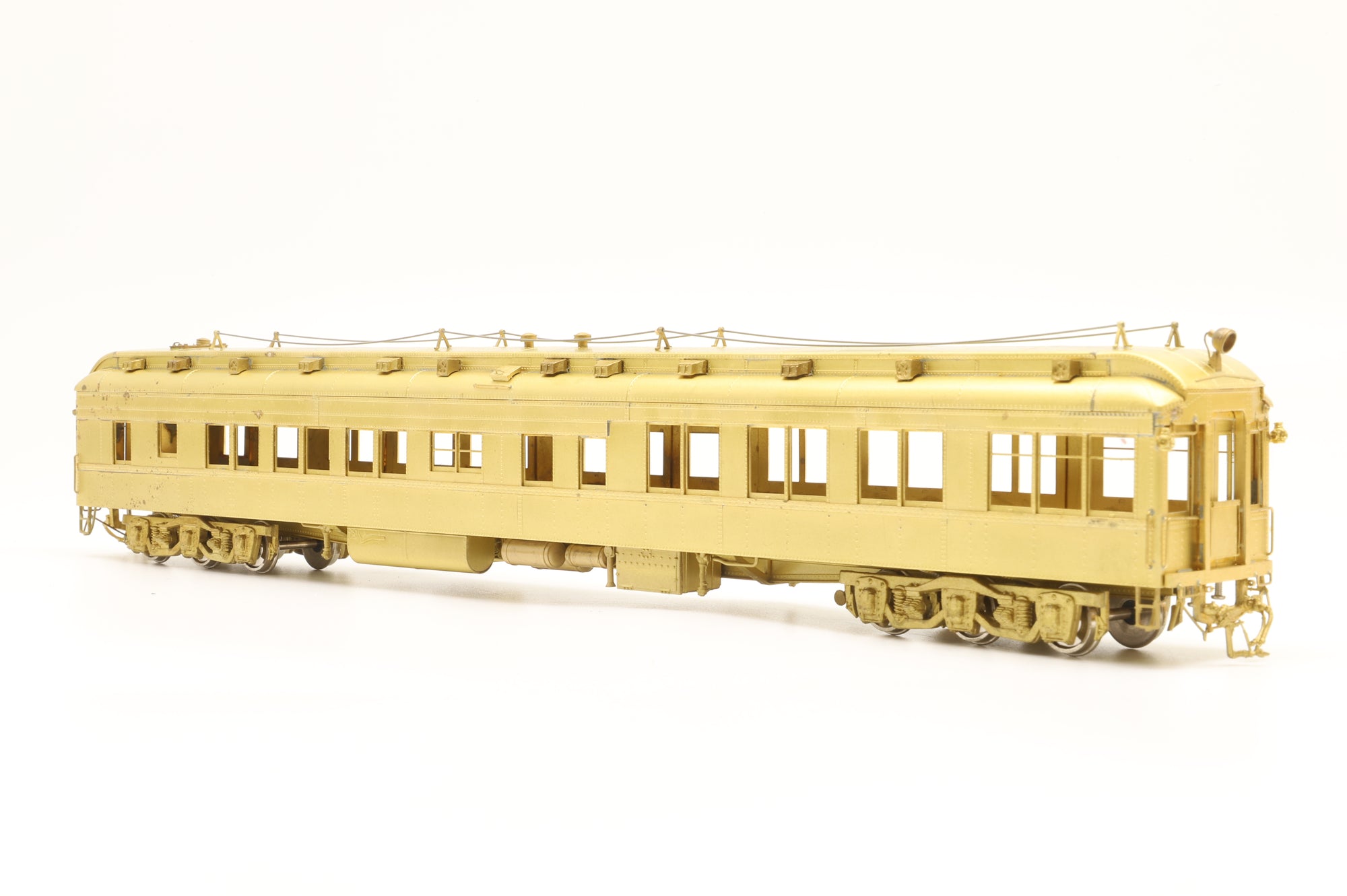 Oriental Limited HO Brass 01003 Pullman Solarium Obs. Without Air Conditioning Unpainted