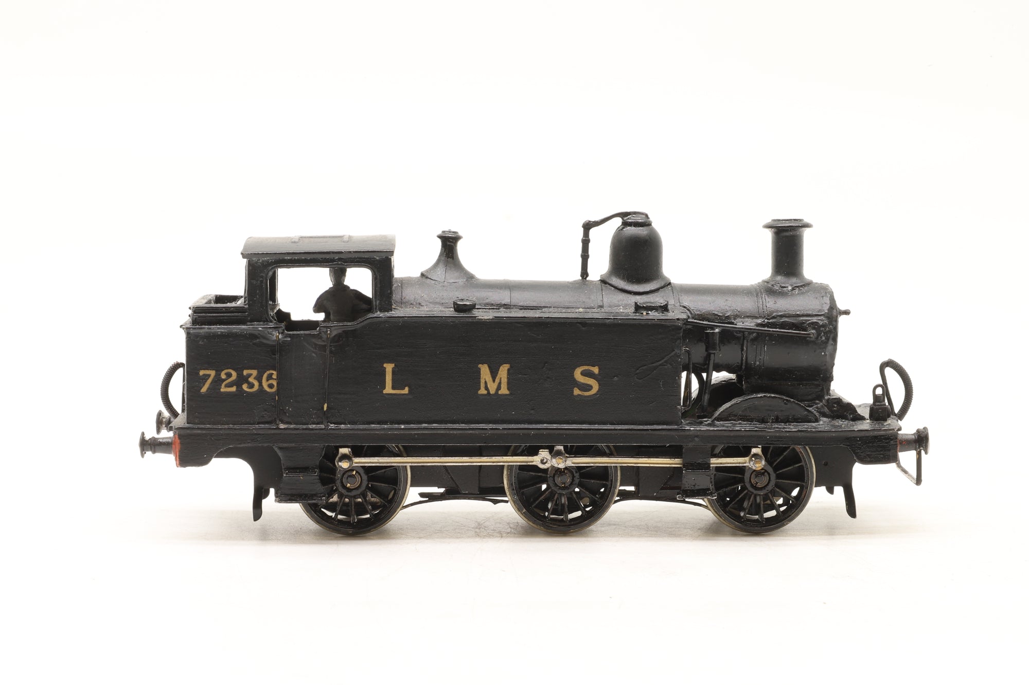 WORKSHOP White Metal Body Kit OO Johnson 0-6-0 Tank '7236' Kit Built