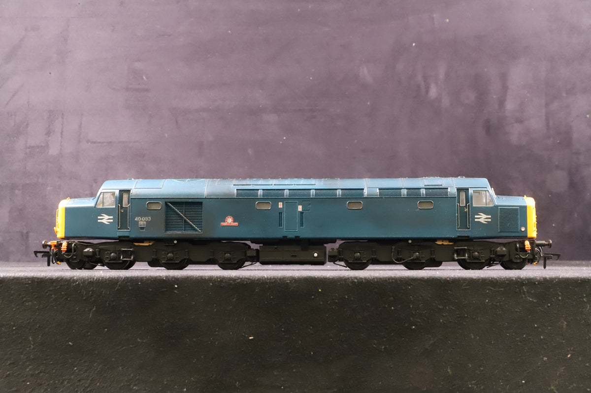 Bachmann OO 32-482ZSF Class 40033 &#39;Empress of England&#39; in BR Blue - DCC Sound