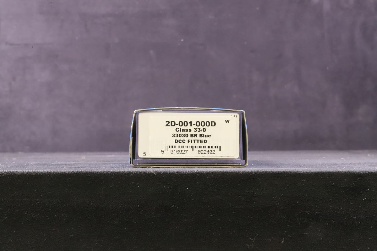 Dapol N Gauge 2D-001-000D Class 33 33030 in BR Blue