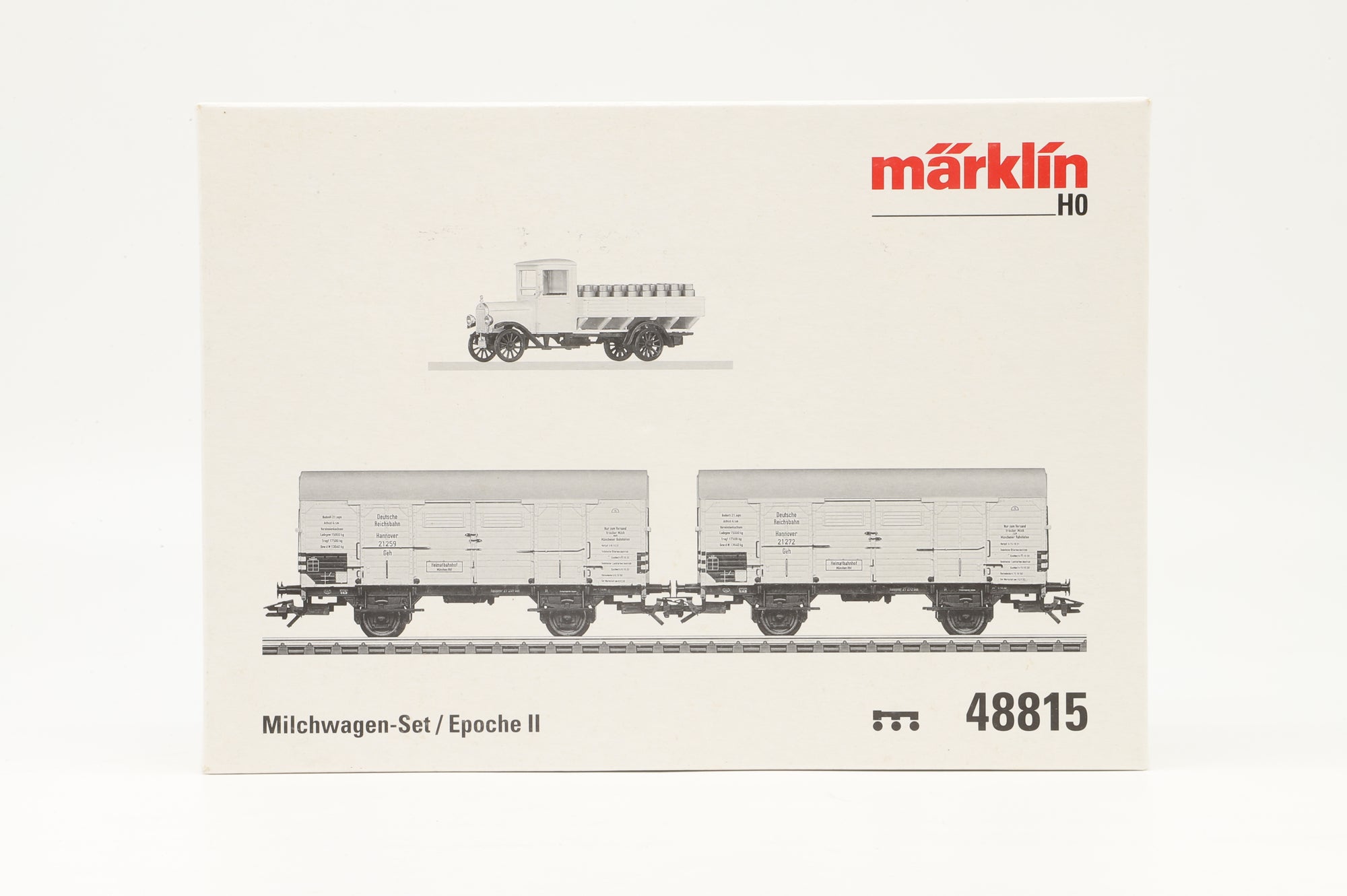 Marklin HO 48815 Milk Car Set