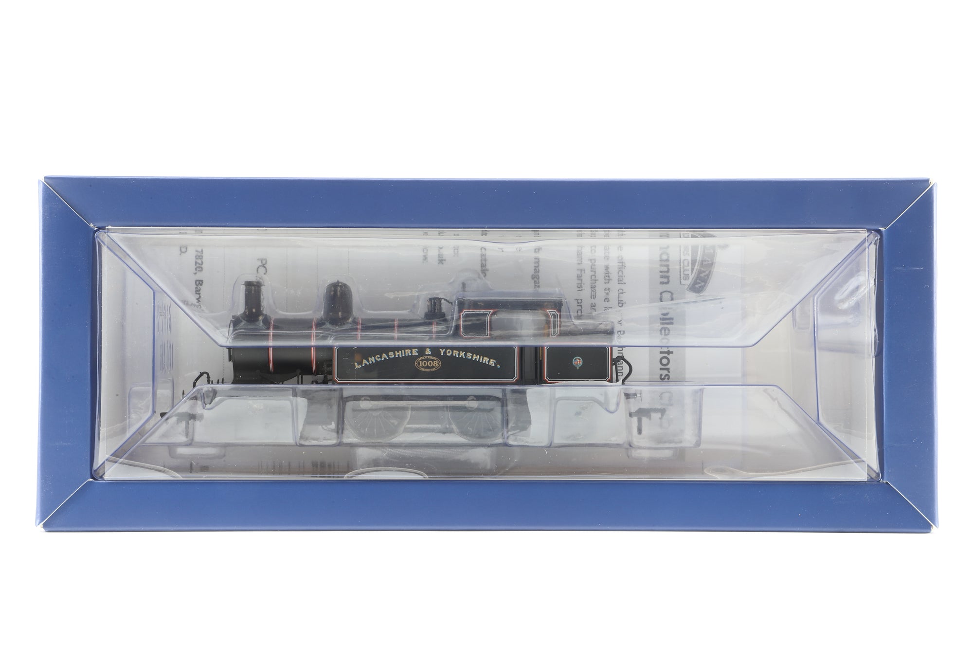 Bachmann OO 31-166NRM L&Y Class 5 '1008' L&Y Black With Arc Lettering Excl. NRM