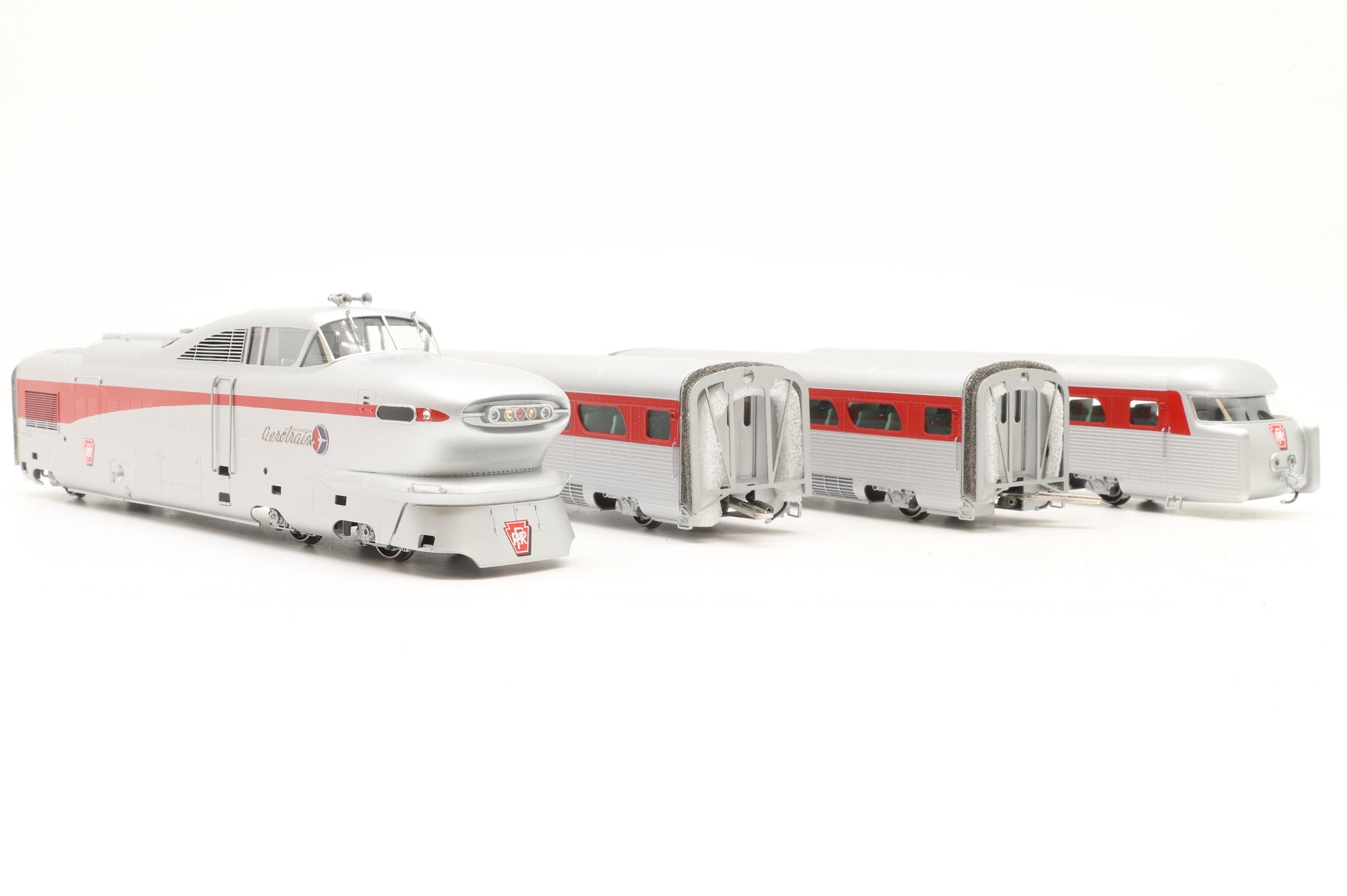 Railworks HO Brass L2856P PRR Aerotrain Factory Painted