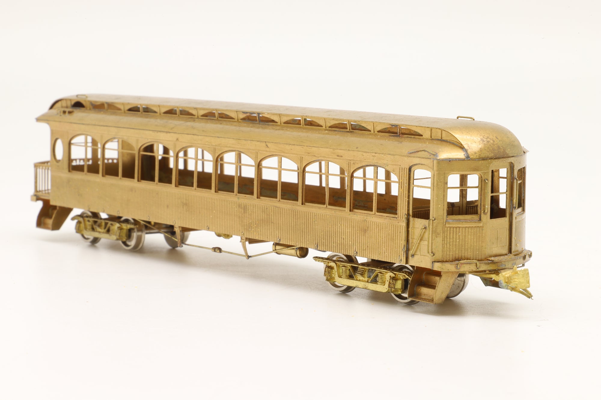 Oriental Limited HO Brass Observation 327 Coach Unpainted