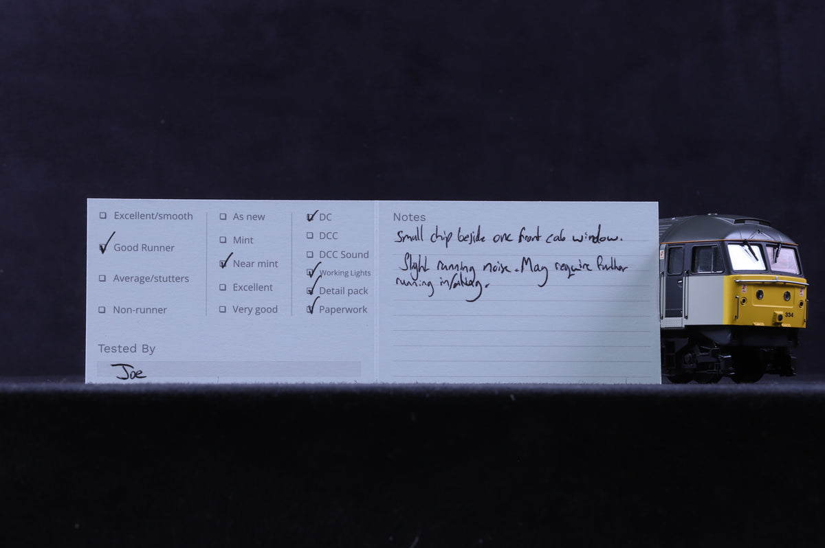 Heljan OO 4675 Class 47 47334 in Early Freightliner Grey