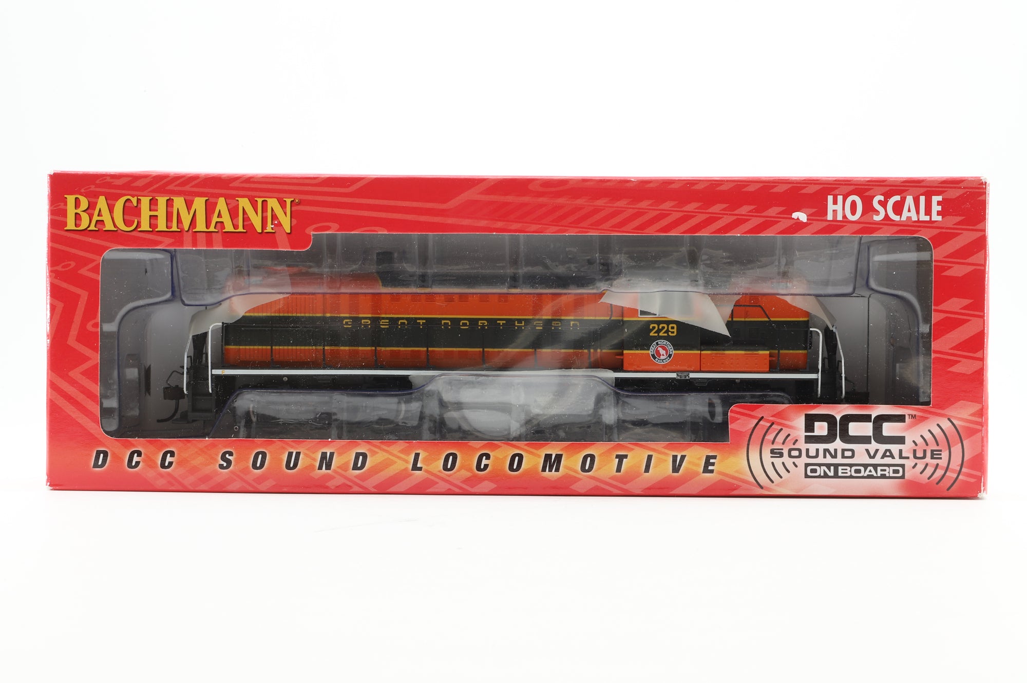 Bachmann HO 63906 Alco RS-3 Diesel Locomotive Great Northern '229' DCC Sound