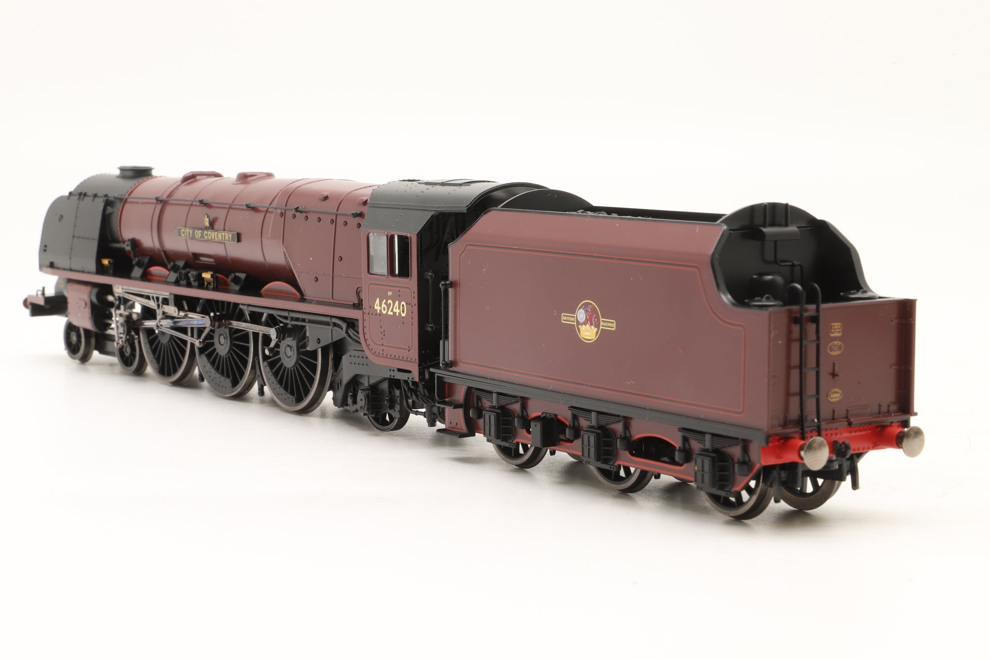 Hornby OO R2894XS Duchess Class '46240' 'City Of Coventry' BR Lined Maroon L/C DCC Sound