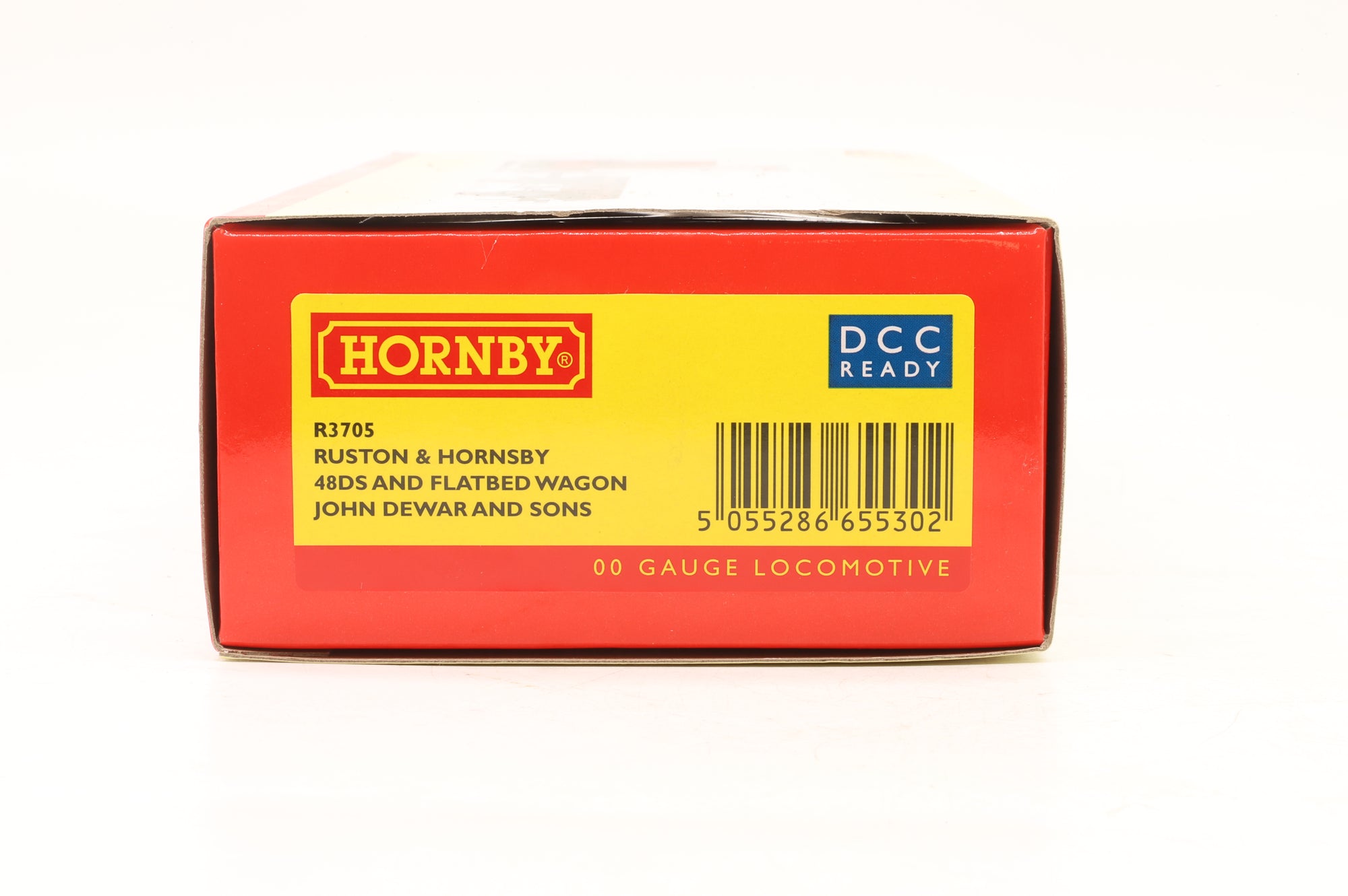 Hornby OO R3705 Ruston & Hornsby 48DS & Flatbed Wagon John Dewar & Sons