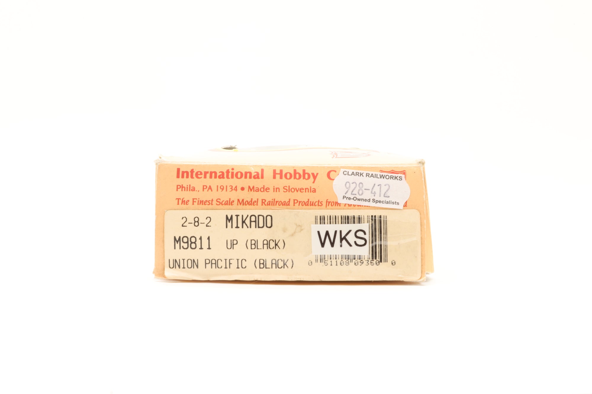 WORKSHOP IHC HO 2-8-2 Mikado #2497 in UP Black – Non-Runner