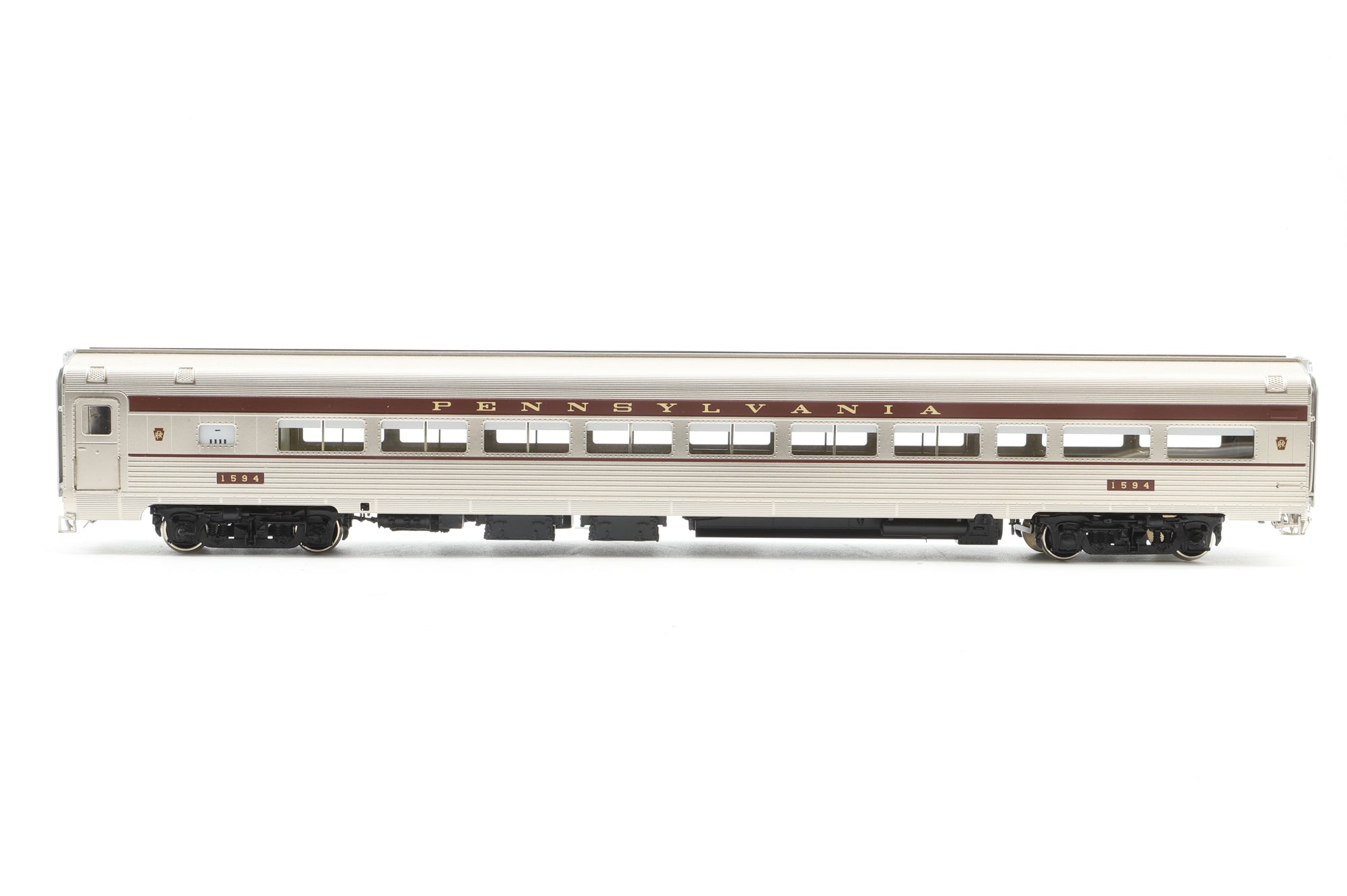 Samhongsa/Challenger Imports HO Brass Rake of 14 Pennsylvania Railroad 'Senator', S-1, S-2 & S-F1