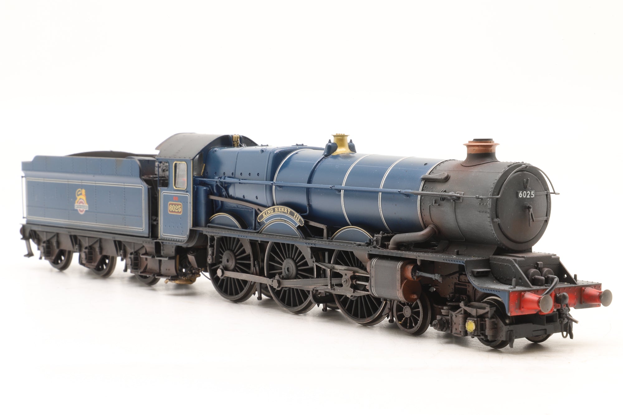 Hornby OO R3410 King Class 'King Henry III' '6025' BR Blue Weathered/Glossed & DCC Fitted