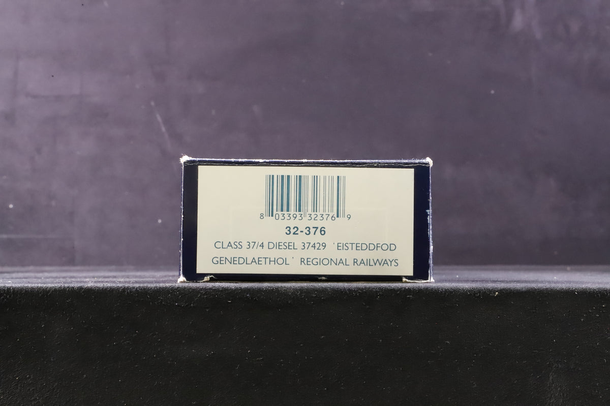 Bachmann OO 32-376 Class 37/4 37429 &#39;Eisteddfod Genedlaethol&#39; in BR Regional Railways Livery