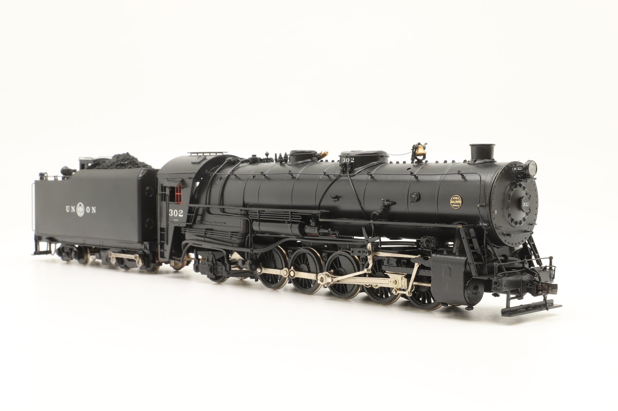 United Scale Models HO Brass DMIR 0-10-2 Steam Loco #302 in Union Railroad Black